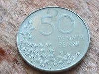Лот: 8448123. Фото: 5. Монета 50 пенни пени Финляндия...