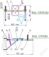 Лот: 1660405. Фото: 3. Брусья настенные. Спортивные товары