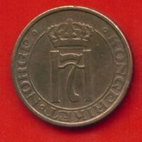 Лот: 9405067. Фото: 2. Норвегия 2 эре 1928 (64). Монеты