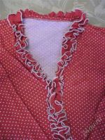 Лот: 2204670. Фото: 2. кофточка красная вся в горошек... Женская одежда