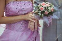 Лот: 2043629. Фото: 3. Романтичное бело-розовое свадебное... Одежда, обувь, галантерея