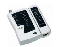 Лот: 5507084. Фото: 2. Кабельный тестер RJ45+RJ12 (прозвонка... Сетевые устройства