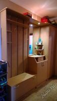 Лот: 5144103. Фото: 2. прихожая с зеркалом подсветкой... Мебель для прихожей