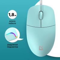 Лот: 25795397. Фото: 2. МЫШЬ ПРОВОДНАЯ DEFENDER Azora... Периферия