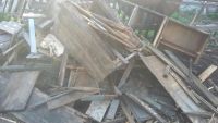 Лот: 5667941. Фото: 3. отдам в дар дрова, шифер - вывоз... Строительство и ремонт