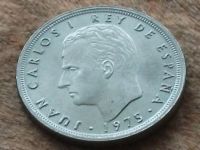 Лот: 10927119. Фото: 2. Монета 5 песет пять Испания 1975... Монеты