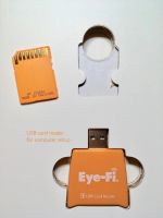 Лот: 16417080. Фото: 2. Eye-Fi Карта памяти SDHC 16 gb... Носители информации