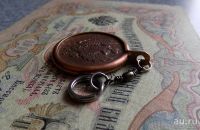 Лот: 8505929. Фото: 4. Брелок из монеты 1814 года. (Б23... Красноярск