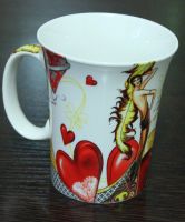 Лот: 13154342. Фото: 2. Кружка со стразами - Дамское Счастье... Сувениры