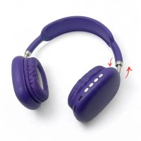 Лот: 25795468. Фото: 2. BLUETOOTH ГАРНИТУРА MZ-09 Purple. Аудиотехника