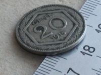 Лот: 13537541. Фото: 3. Монета 20 чентезимо Италия 1918... Коллекционирование, моделизм