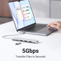 Лот: 24664877. Фото: 7. USB-хаб UGREEN CM478 (35580) USB-C...