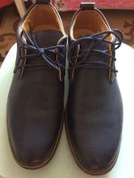 Лот: 10320621. Фото: 2. новые синие мужские туфли (переезд... Мужская обувь