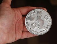 Лот: 18191353. Фото: 4. Настольная медаль: 5 зимняя спартакиада... Красноярск