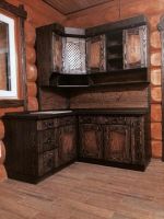 Лот: 8313305. Фото: 20. Кухни из массива. Под старину...