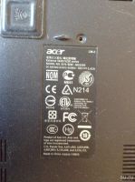 Лот: 13744024. Фото: 2. Ноутбук Acer 5220 неисправный... Компьютеры, ноутбуки, планшеты