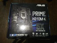 Лот: 13198227. Фото: 2. 1151ASUS Prime H310M-K. Комплектующие