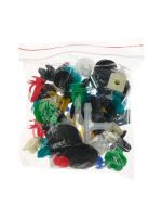 Лот: 25879924. Фото: 5. Клипсы и пистоны крепежные, набор...