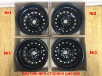 Лот: 19643838. Фото: 7. Оригинальные стальные диски Toyota...