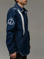 Лот: 15569710. Фото: 2. Джинсовая рубашка. 5753. Мужская одежда