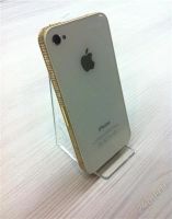 Лот: 1139630. Фото: 3. Apple iPhone 4 White в золотой... Красноярск