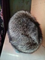 Лот: 9982691. Фото: 3. Шапка из чернобурки. Размер с... Одежда, обувь, галантерея