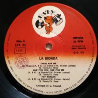 Лот: 20004493. Фото: 4. LP ● LA BiONDA {Baby Records-Italy...