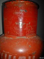 Лот: 8230303. Фото: 2. Баллон газовый б/у пустой. Строительство и ремонт
