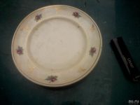 Лот: 9724374. Фото: 2. пара блюдцев со старым нечитаемым... Антиквариат