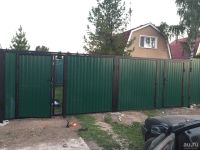 Лот: 13342734. Фото: 3. Ворота с рядом стоящей калиткой. Строительство и ремонт