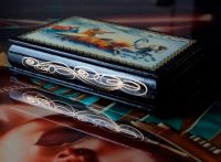 Лот: 25315560. Фото: 4. Лаковая деревянная шкатулка "Зимняя... Красноярск