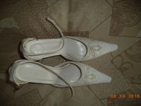 Лот: 8303740. Фото: 3. туфли свадебные белые. Одежда, обувь, галантерея