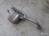 Лот: 12822332. Фото: 2. Глушитель Toyota Vitz SCP90 2... Автозапчасти