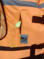 Лот: 17444869. Фото: 2. Спасательный жилет оранжевый спасжилет... Водный транспорт