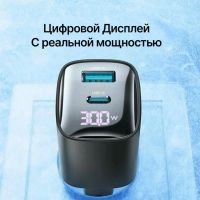 Лот: 25794965. Фото: 7. СЗУ USAMS CC229 1A1C PD 30W GaN...