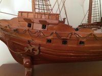 Лот: 3670852. Фото: 2. Готовая модель шхуны парусника... Моделизм