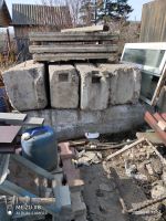 Лот: 18929412. Фото: 2. Фундаментные блоки 8 шт. самовывоз... Строительные материалы