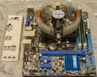Лот: 13511351. Фото: 2. Intel Core i3-3225 + Материнская... Комплектующие