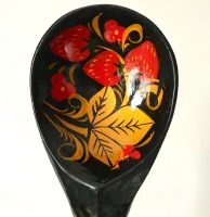 Лот: 12734956. Фото: 7. 🍓🍂 Ложка "Хохлома" для солений...