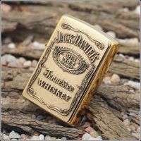 Лот: 5040794. Фото: 2. Zippo Jack Daniels Brass оригинальная... 23 февраля и 8 марта