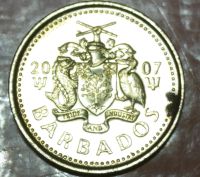 Лот: 10146164. Фото: 2. Экзотика с рубля (8697) Барбадос. Монеты