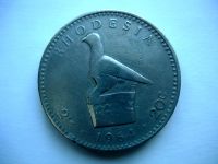 Лот: 6691885. Фото: 2. Родезия 2 шиллинга 20 центов 1964. Монеты