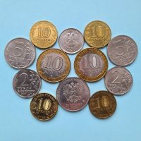 Лот: 21508597. Фото: 2. Набор монет №3, все разные 12... Монеты