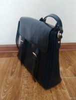 Лот: 13555086. Фото: 4. Сумка портфель из натуральной... Красноярск