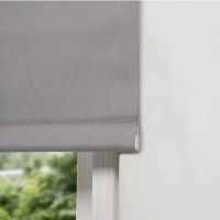 Лот: 22713617. Фото: 4. Штора рулонная блэкаут серая 180х175... Красноярск