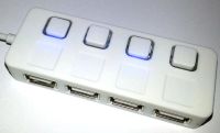 Лот: 3087675. Фото: 4. USB 2.0 HUB ( хаб / разветвитель... Красноярск