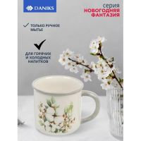 Лот: 24105102. Фото: 5. Кружка доломит, 350 мл, Новогодняя...