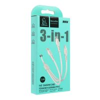 Лот: 25879899. Фото: 4. Кабель D05E, 3 в 1, Type-C/microUSB... Красноярск