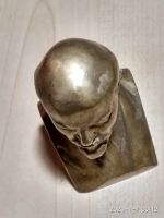 Лот: 15301485. Фото: 5. Бюст Ленина, латунь, МЗХЛ. Скульптор...