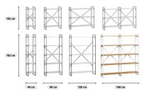 Лот: 24785380. Фото: 6. Стеллаж LOFTY HOME Роквуд